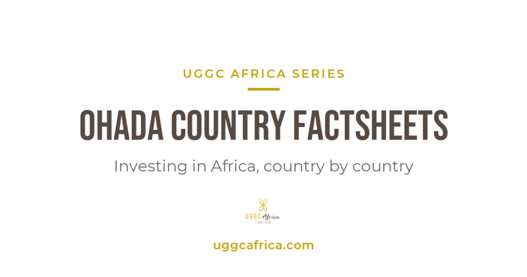 OHADA country factsheets — UGGC Africa